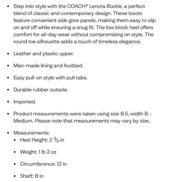 Coach Prestyn Booties - Picture 7 of 7